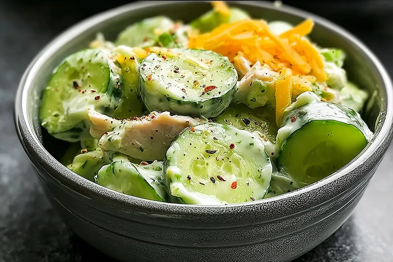 Cucumber Snack Bowl