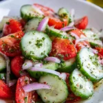 Cucumber Tomato Salad
