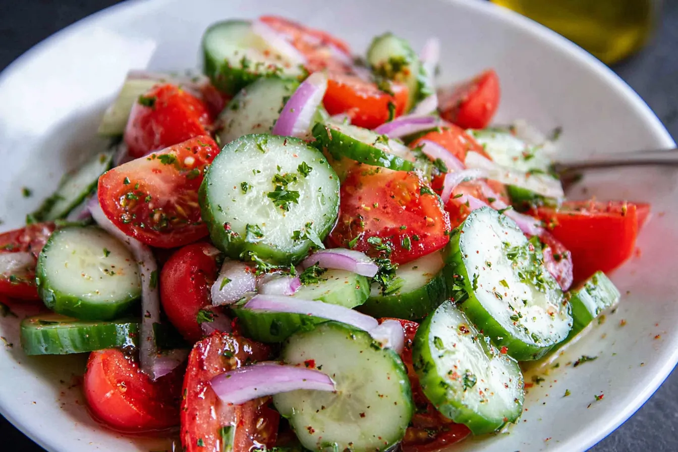 Cucumber Tomato Salad