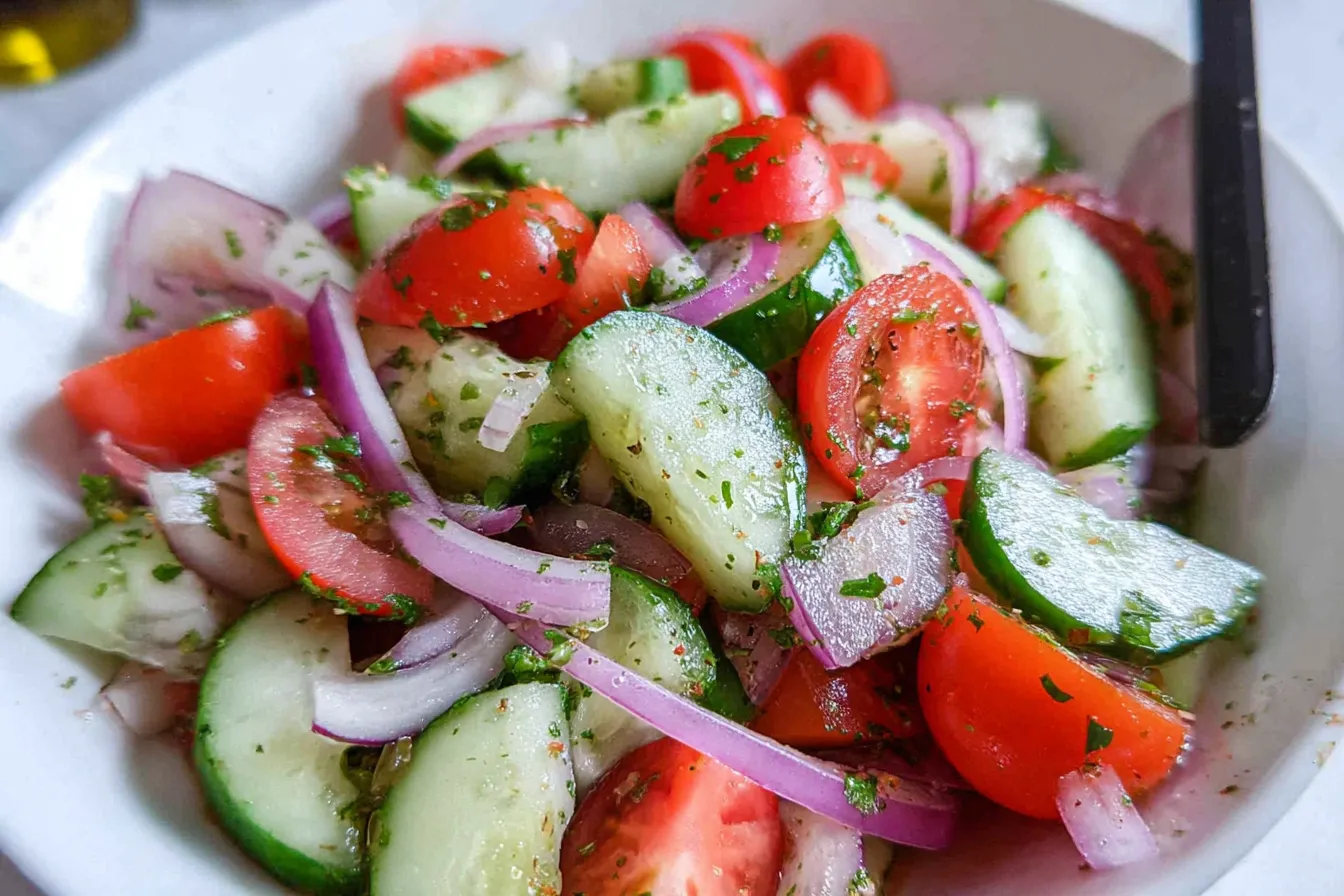 Cucumber Tomato Salad
