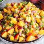 Fresh Peach Salsa