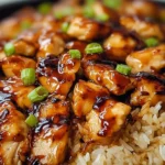 Honey BBQ Chicken Rice
