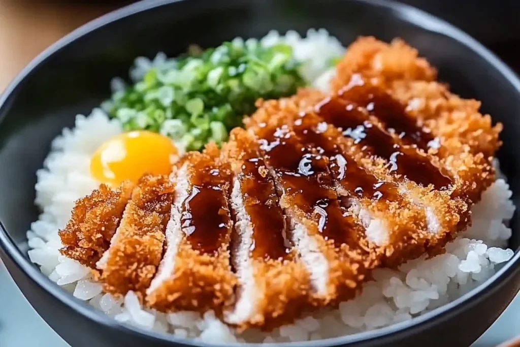 Japanese Katsu Bowls with Tonkatsu