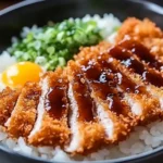 Japanese Katsu Bowls with Tonkatsu