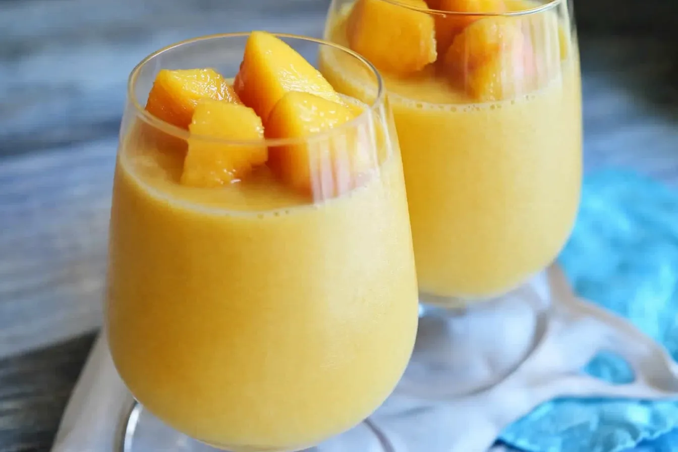 Mango Peach Smoothies