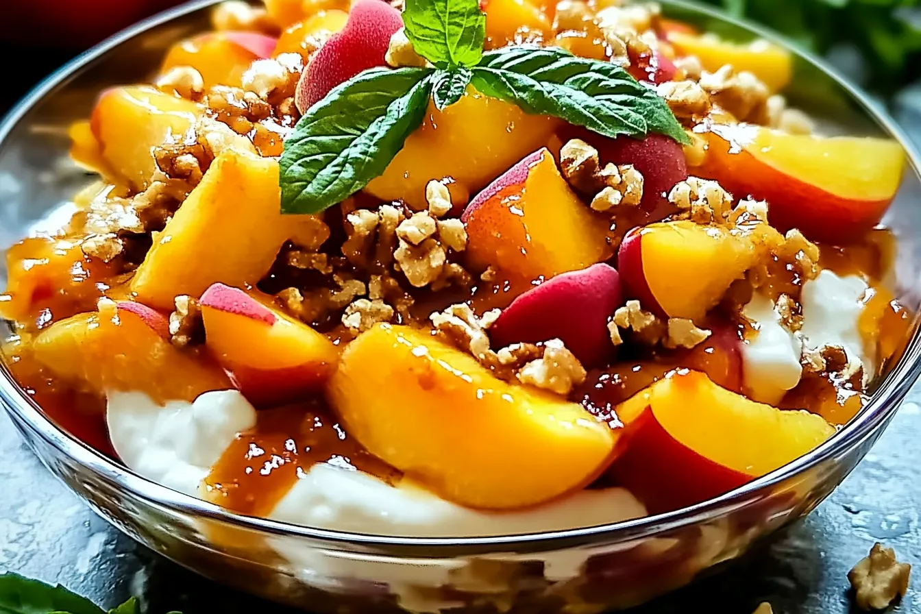 Millionaire Peach Salad
