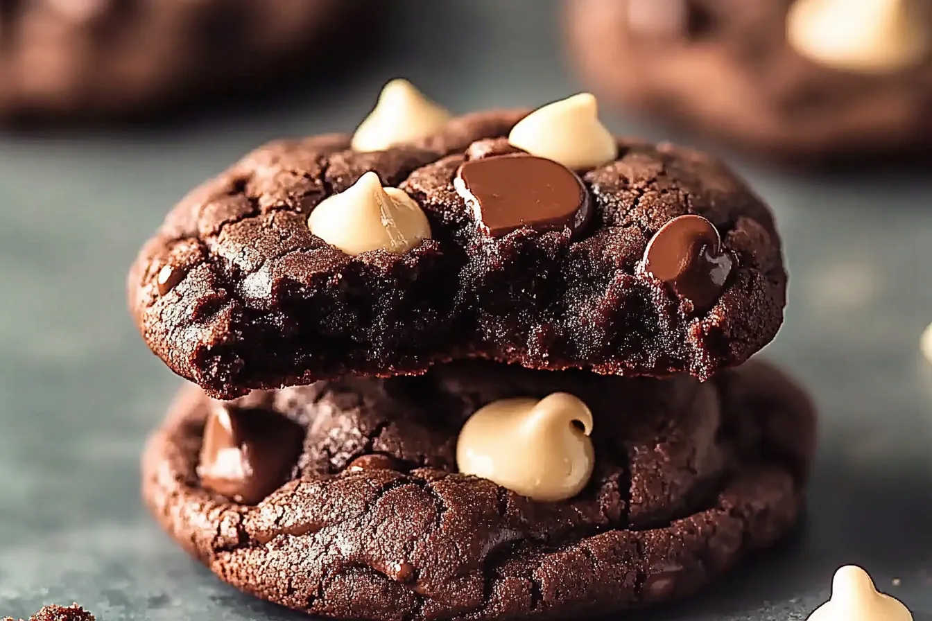 Outrageous Triple Chocolate Cookies