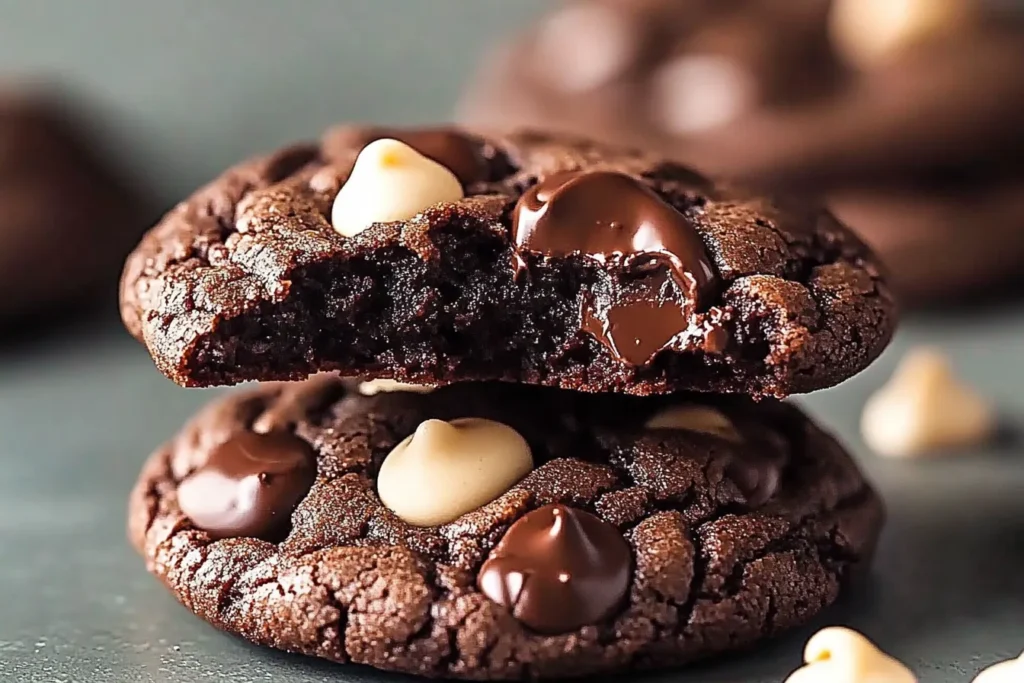 Outrageous Triple Chocolate Cookies