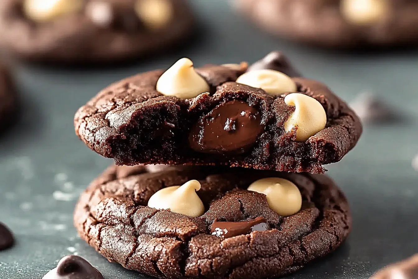 Outrageous Triple Chocolate Cookies