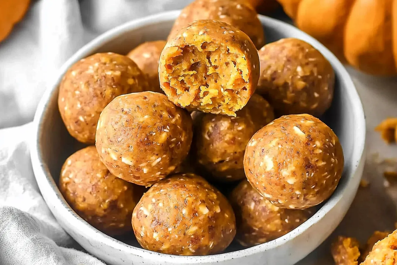 Pumpkin Protein Balls
