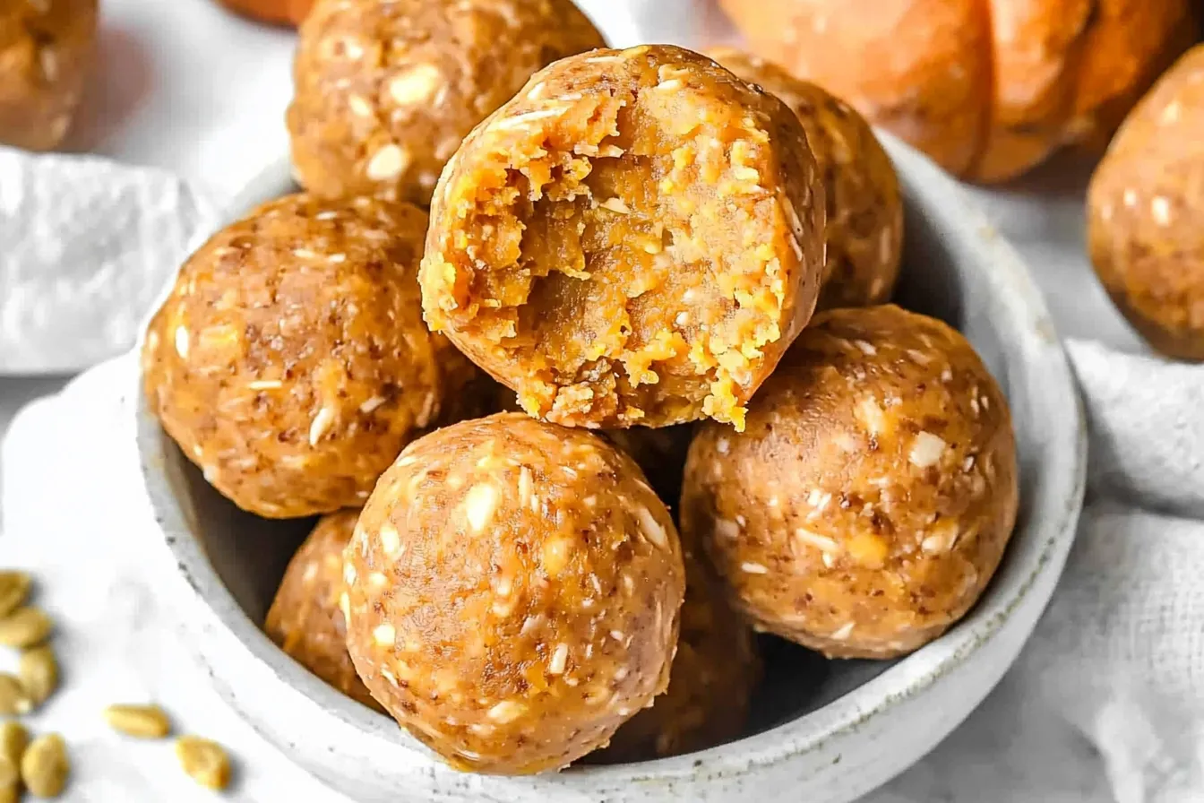 Pumpkin Protein Balls