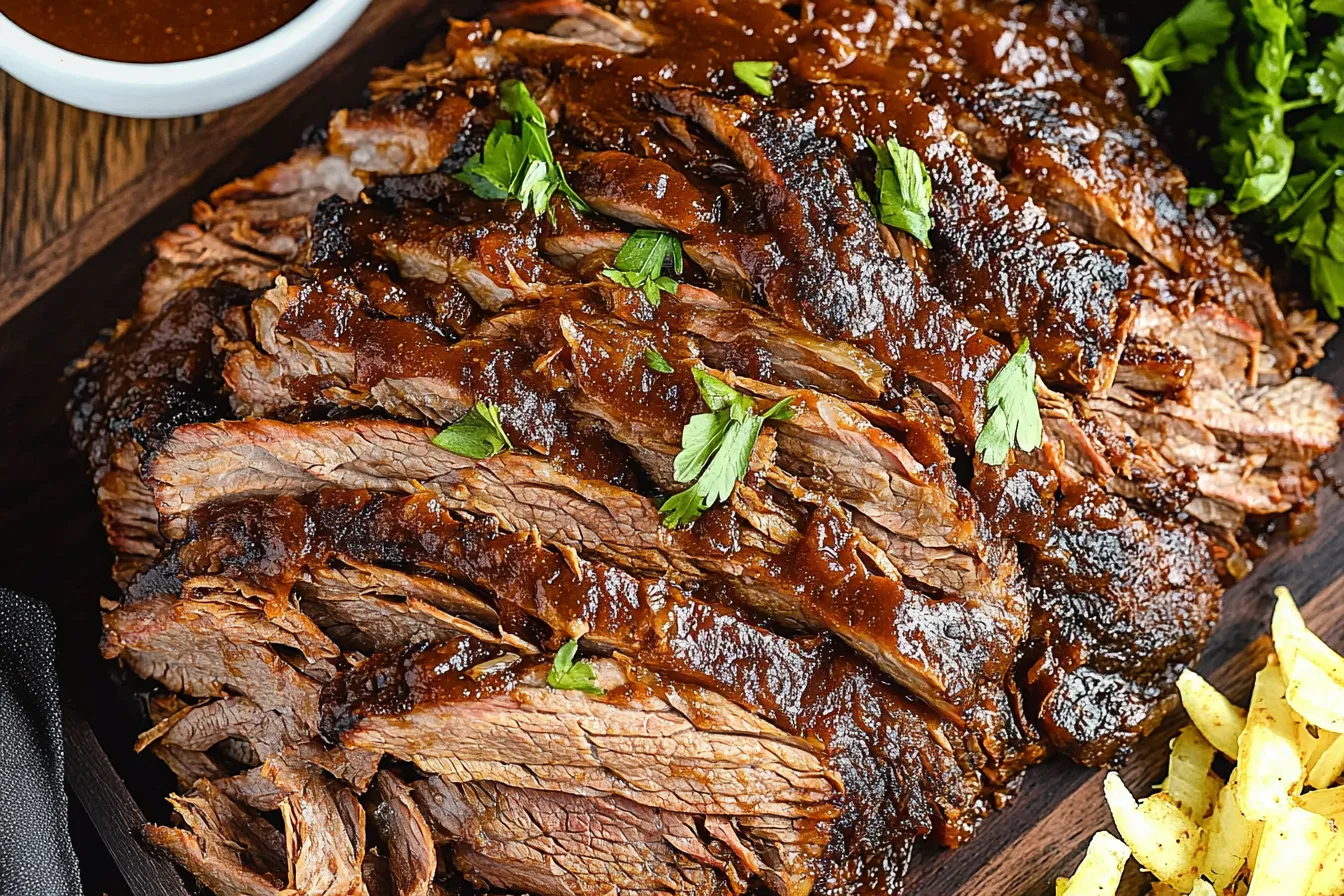 Slow Cooker BBQ Beef Brisket