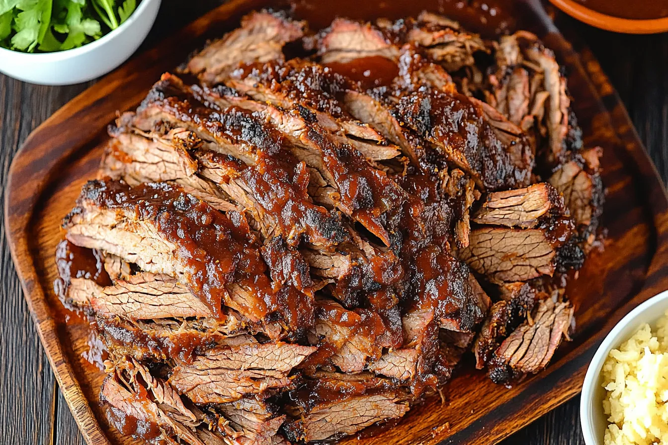 Slow Cooker BBQ Beef Brisket
