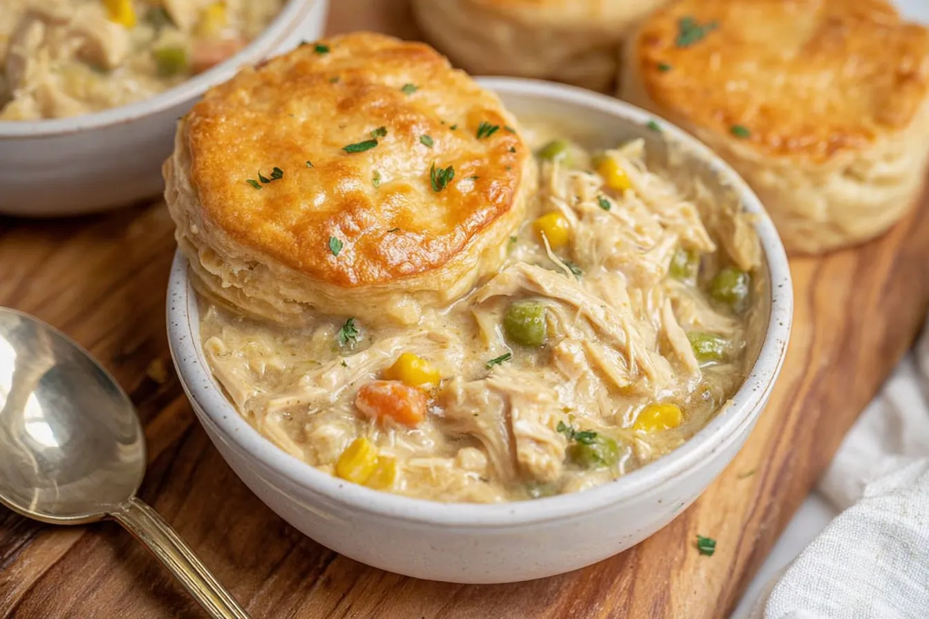 Crock Pot Chicken Pot Pie