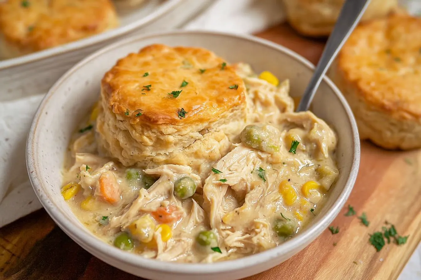Crock Pot Chicken Pot Pie