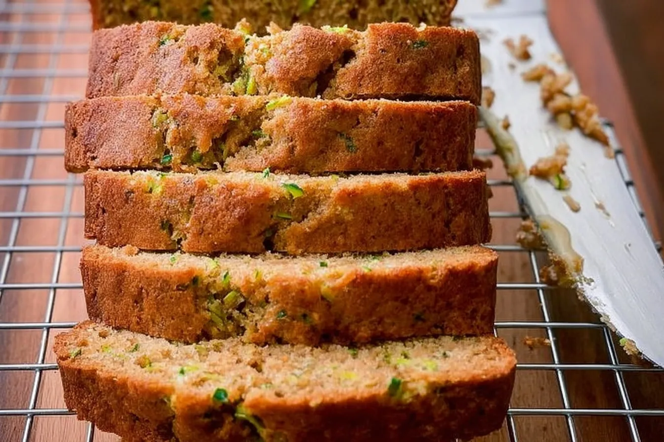 Greek Yogurt Zucchini Bread