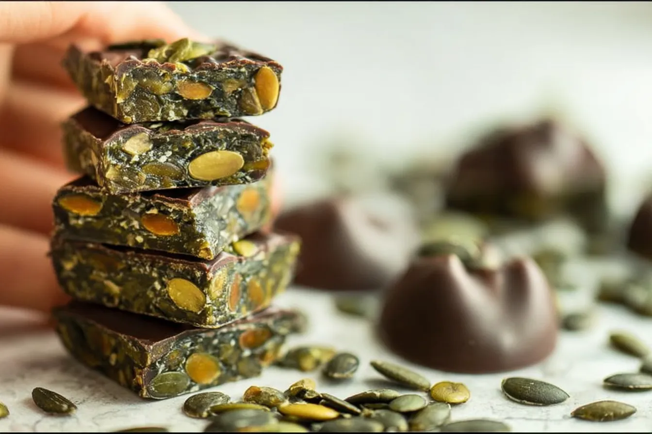 PUMPKIN SEED CHOCOLATE CANDY RECIPE