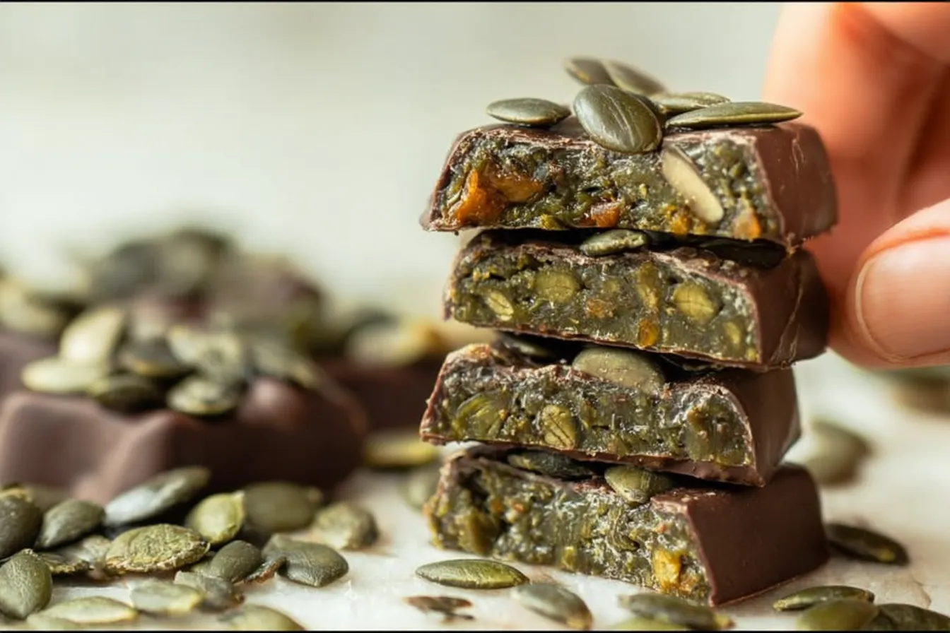 PUMPKIN SEED CHOCOLATE CANDY RECIPE
