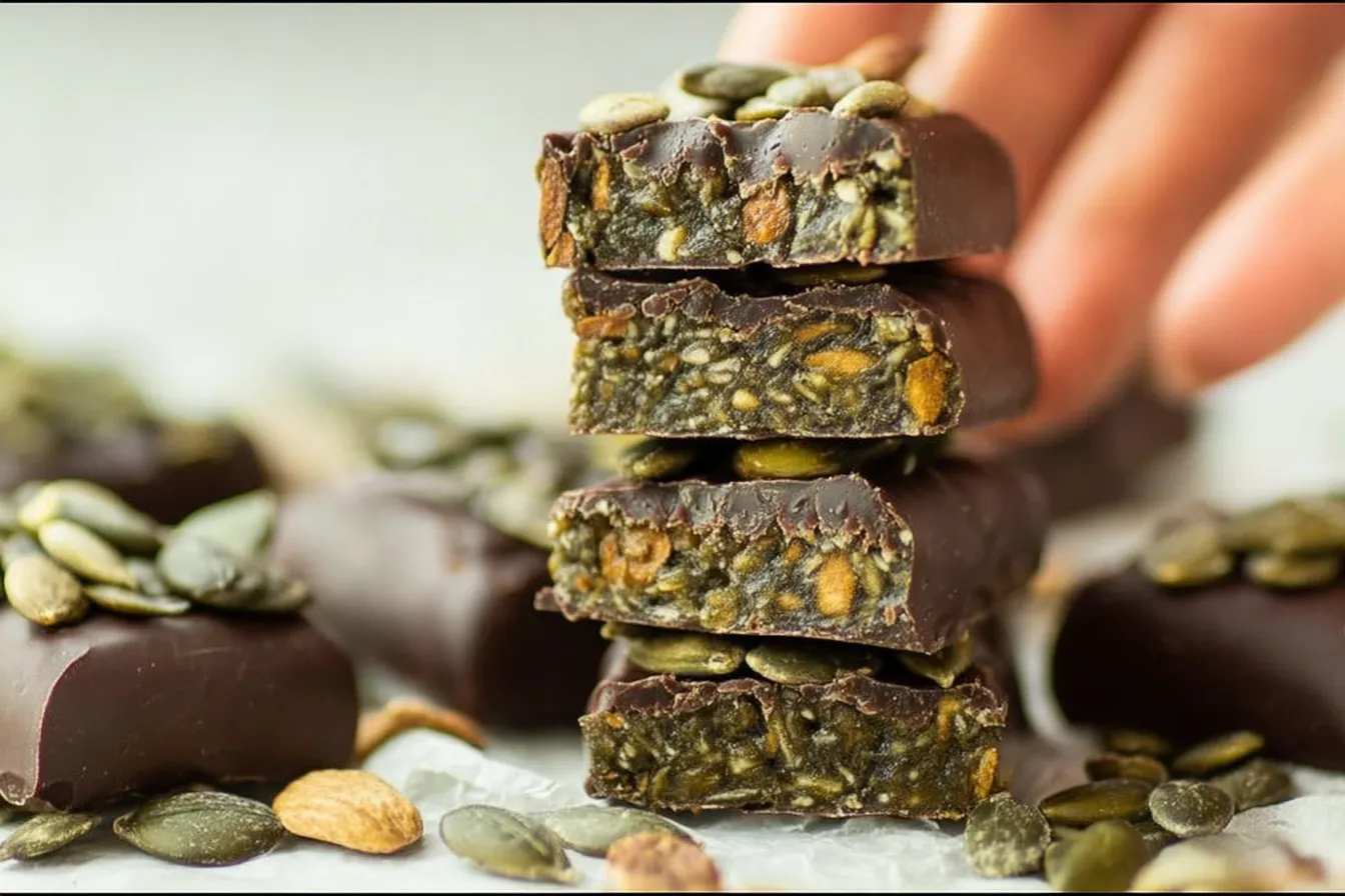 PUMPKIN SEED CHOCOLATE CANDY RECIPE