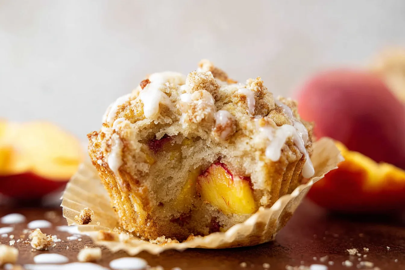 Peach Muffins