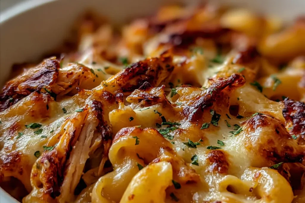 BBQ Chicken Mac and Cheese