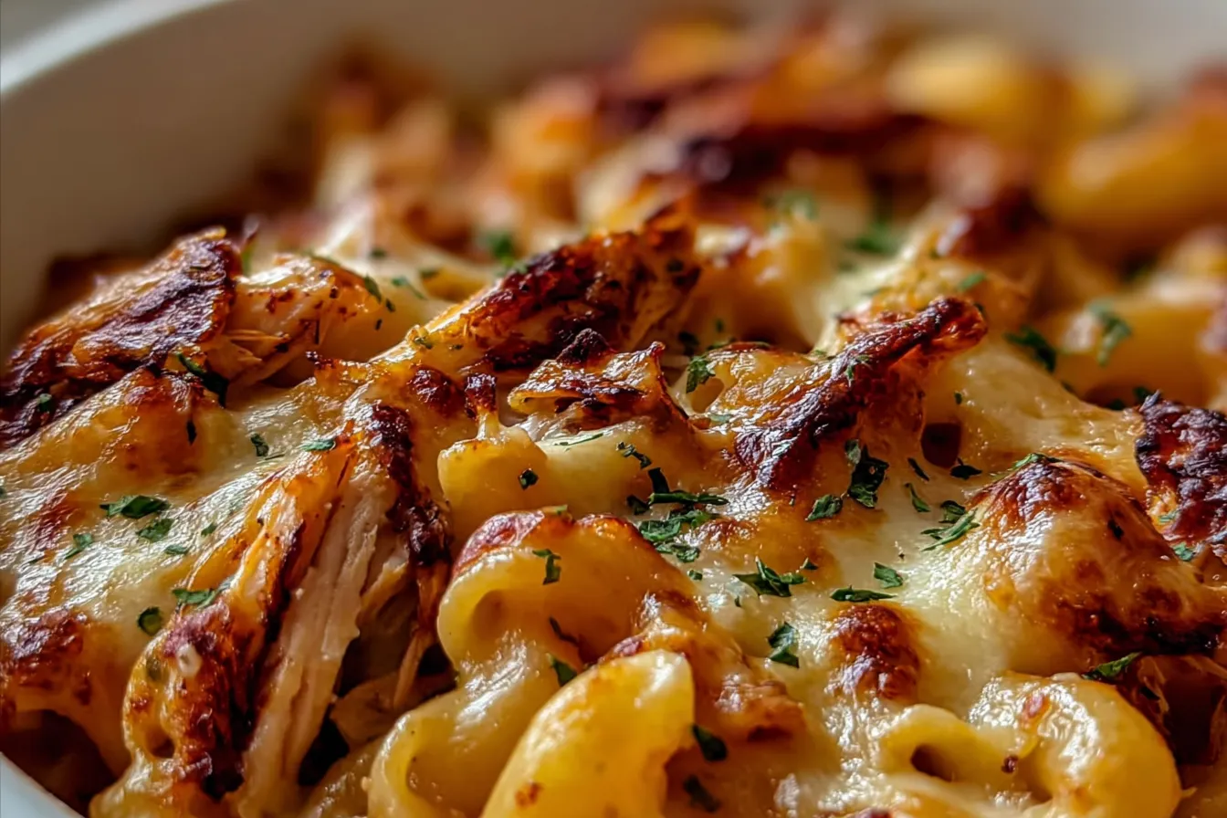 BBQ Chicken Mac and Cheese
