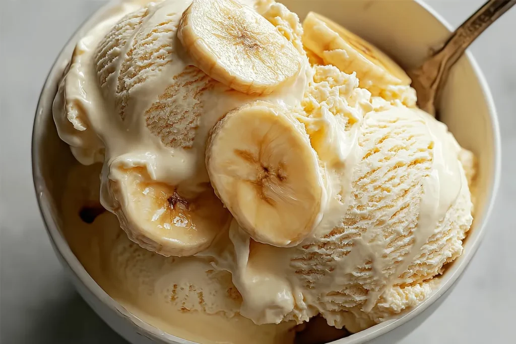 Banana Protein Ice Cream