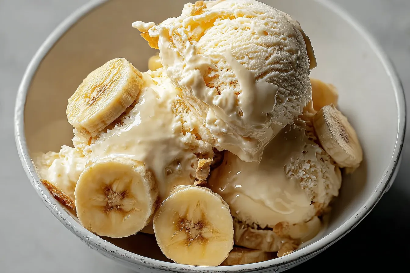 Banana Protein Ice Cream
