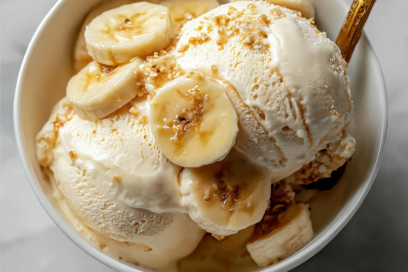 Banana Protein Ice Cream