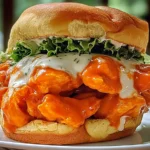 Buffalo chicken sandwich