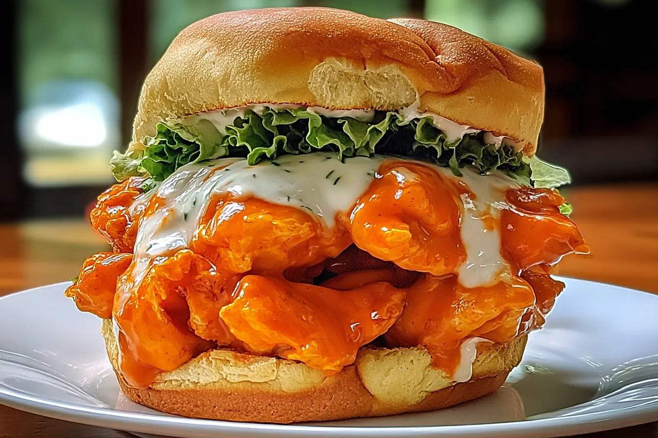 Buffalo chicken sandwich