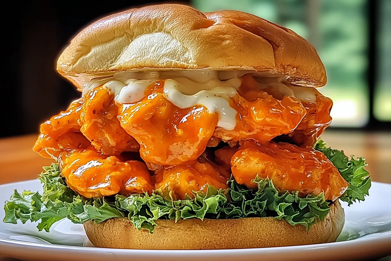 Buffalo chicken sandwich