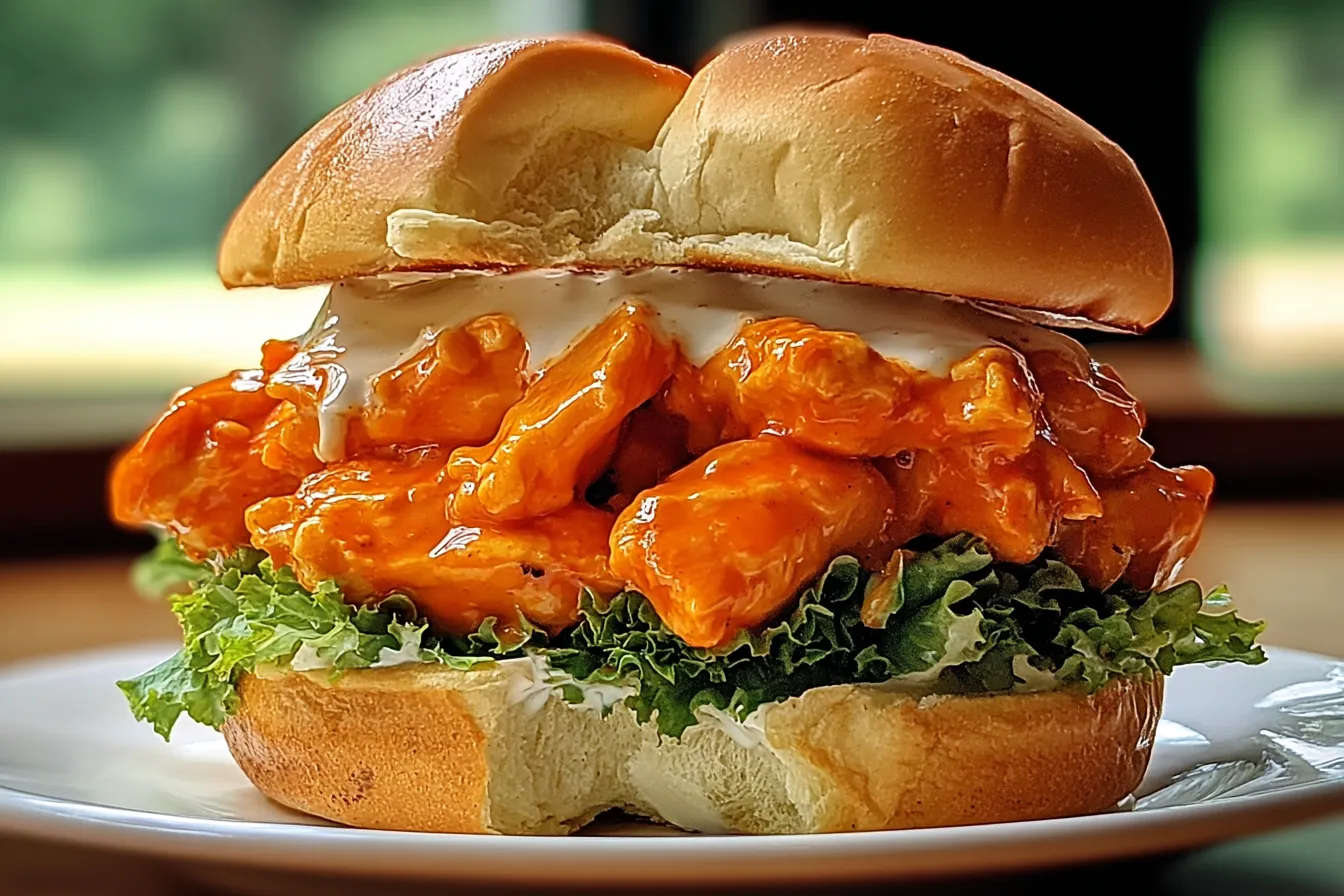 Buffalo chicken sandwich