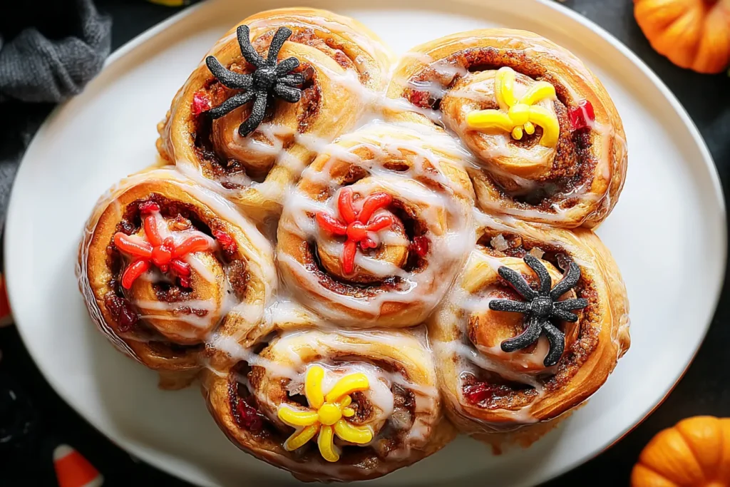 CREEPY CRAWLY CINNAMON ROLLS