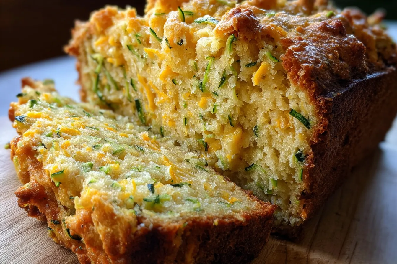 Cheddar Zucchini Bread