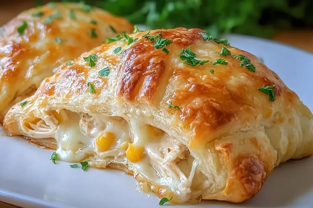 Cheesy Chicken Crescent Rolls