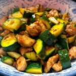 Chicken Zucchini Stir Fry