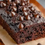 Chocolate Zucchini Bread with Sour Cream