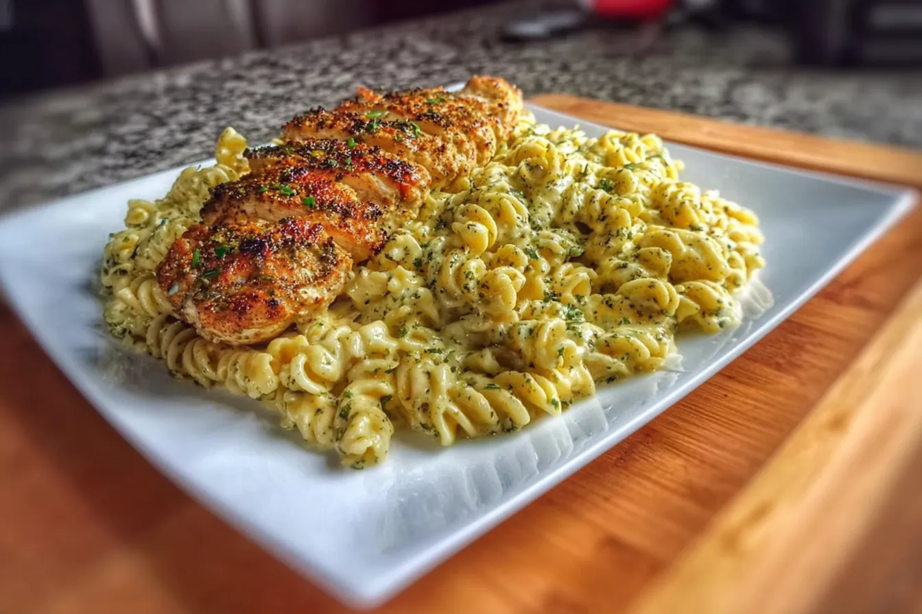 Creamy Garlic Parmesan Chicken Pasta