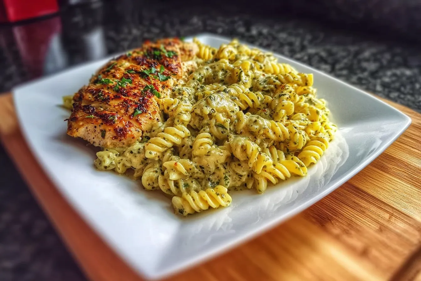 Creamy Garlic Parmesan Chicken Pasta