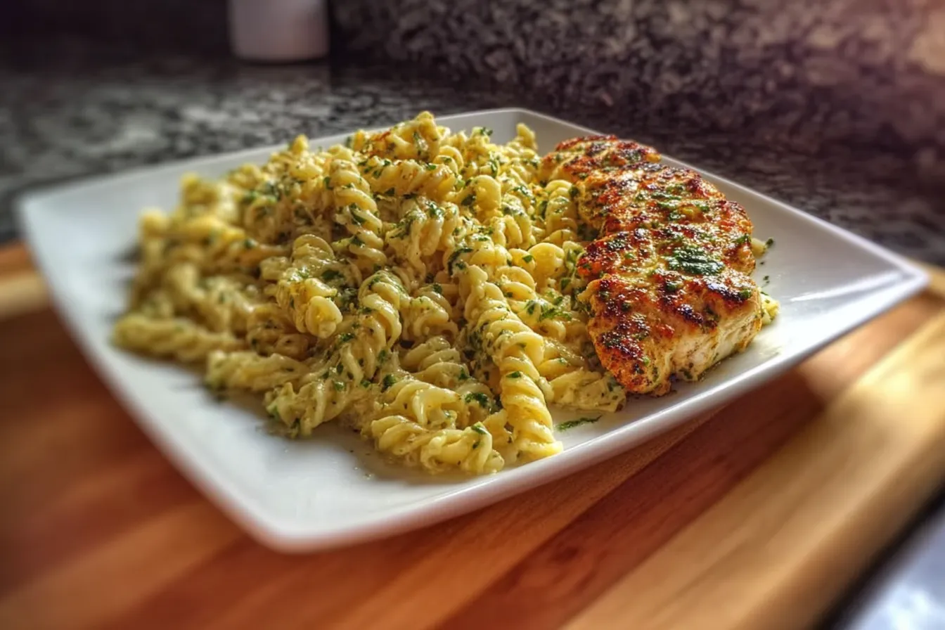 Creamy Garlic Parmesan Chicken Pasta