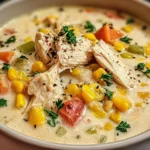 Crockpot Chicken Corn Chowder
