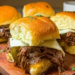 Crockpot Pot Roast Sliders