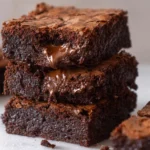 FUDGY BROWN BUTTER BROWNIES WITH CRINKLY TOPS