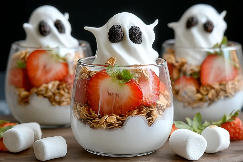 GHOSTLY YOGURT PARFAITS