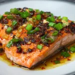 Garlic Chili Crisp Salmon