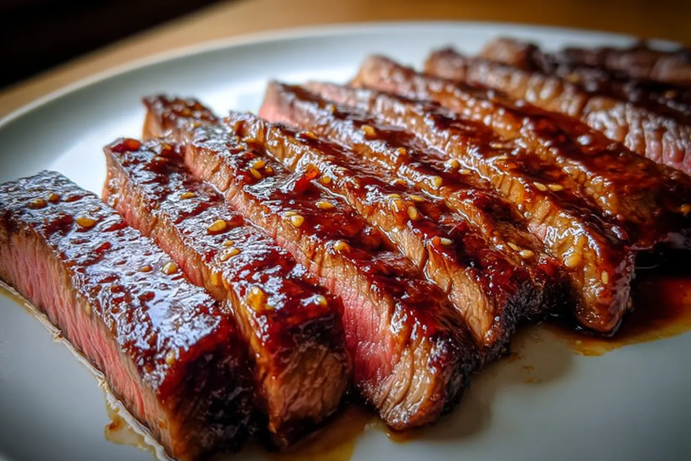 Ginger Soy Flank Steak
