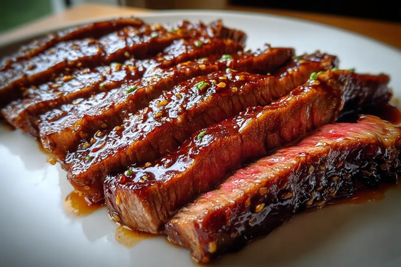 Ginger Soy Flank Steak