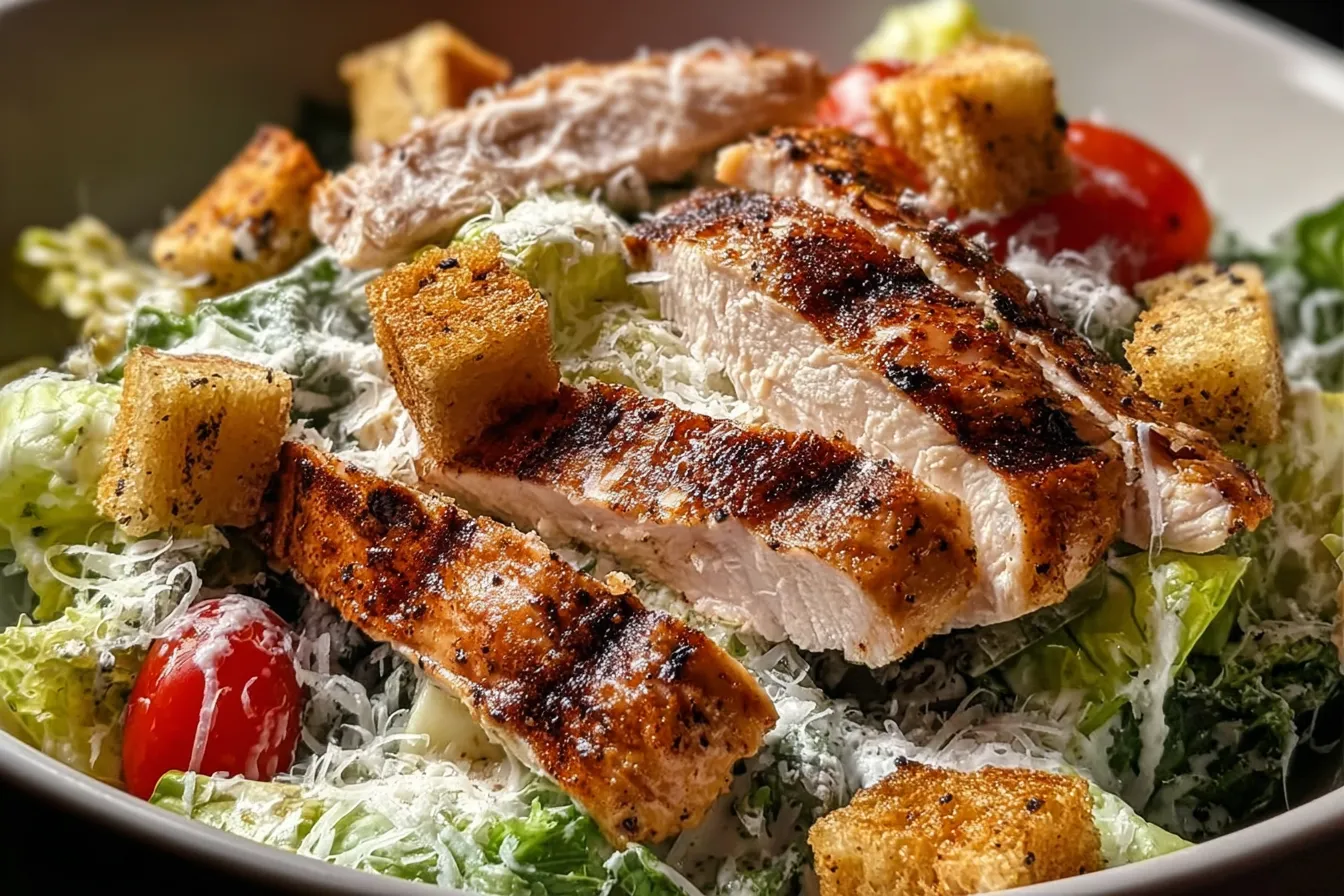 Grilled Chicken Caesar Salad