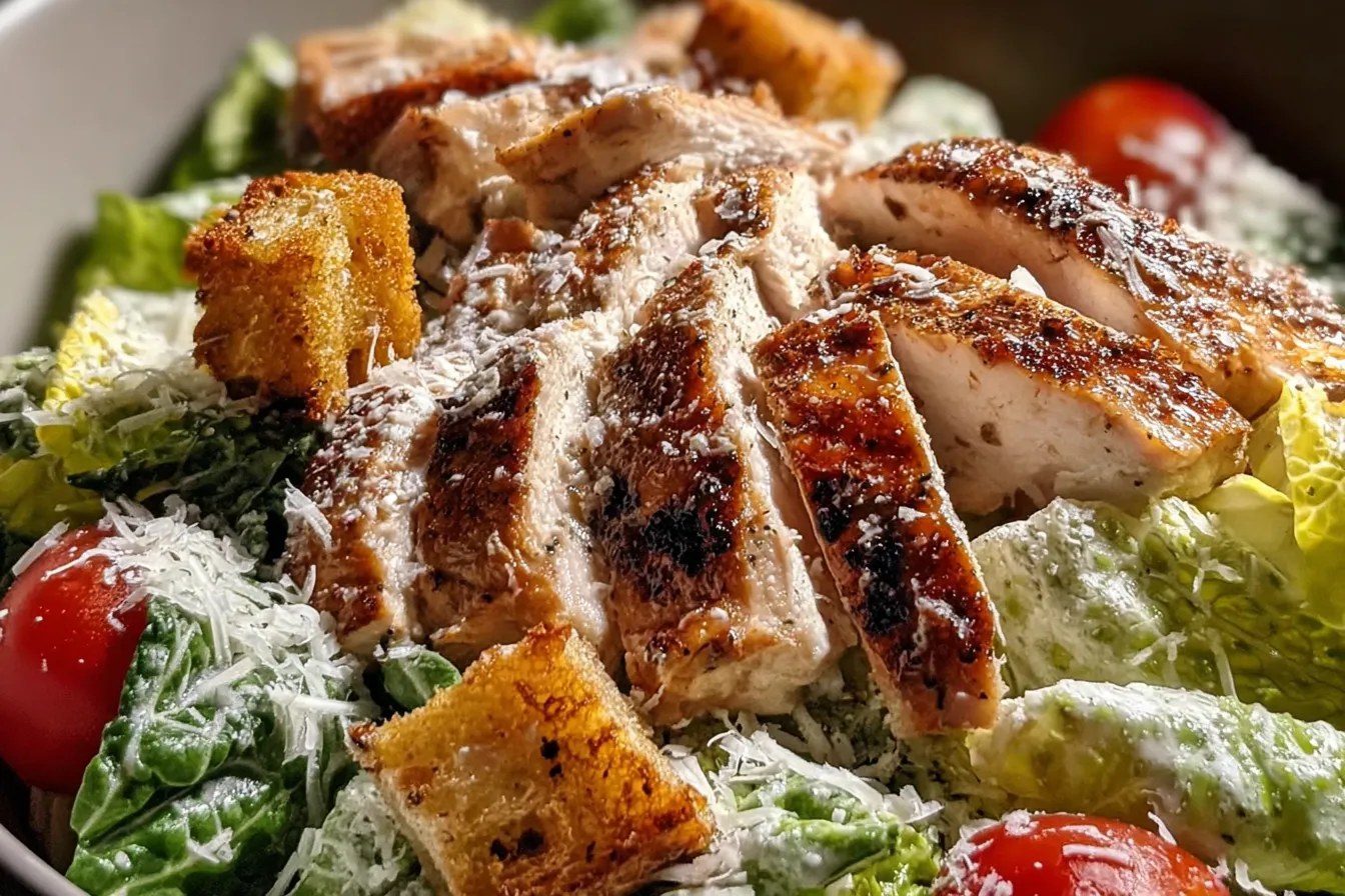 Grilled Chicken Caesar Salad
